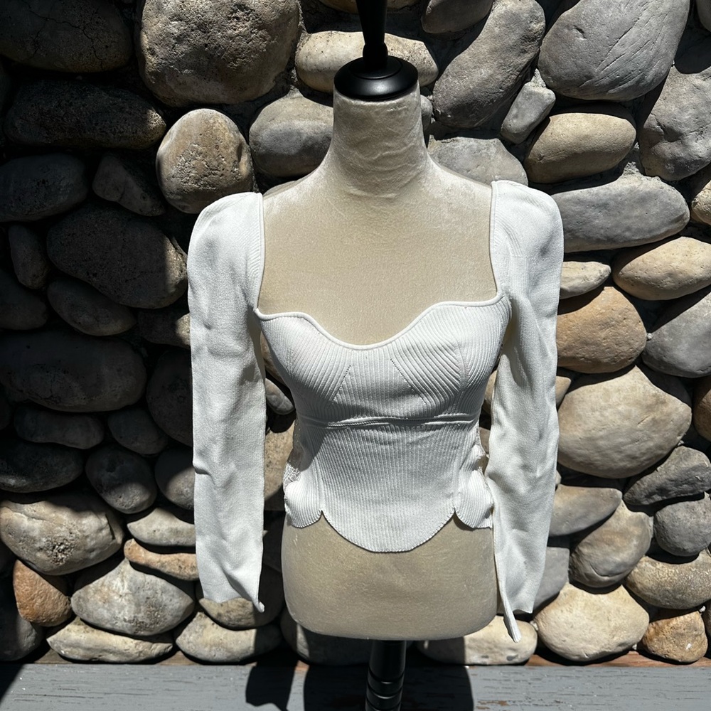 Self Portrait Knit Top